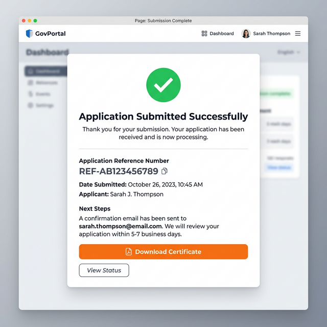 Success and Download